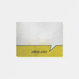 Bloco De Notas Bolha de Discurso da Vintage Comic Book