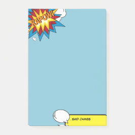 Bloco De Notas Bolha de Pop de Arte do Livro Quadrado Moderno Col