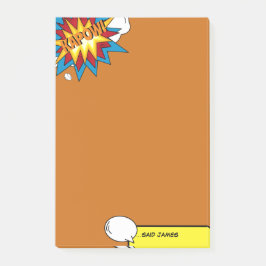 Bloco De Notas Bolha de Pop de Arte do Livro Quadrado Moderno Col