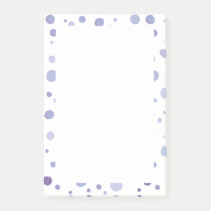 Bloco De Notas bolinhas pintadas à mão