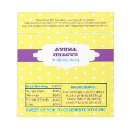 Bloco De Notas Bolinhas Tratamento De Páscoas Favorece Molhantes