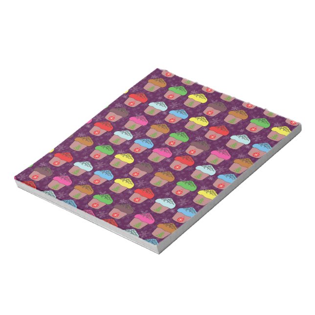 Bloco De Notas Bolinhos de Natal (Invertido)