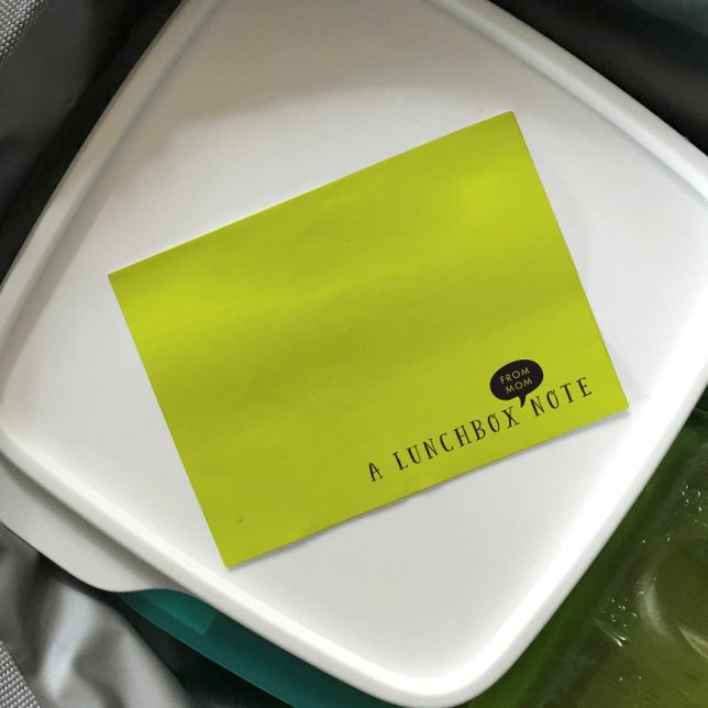 Bloco De Notas Bolsa de almoço nota educacional divertida para cr (Criador carregado)