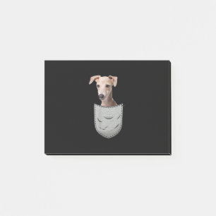 Bloco De Notas Bolso De Peito Para Cães, Gato-De-Cão Italiano
