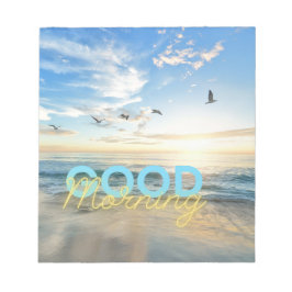 Bloco De Notas Bom dia Céu Azul