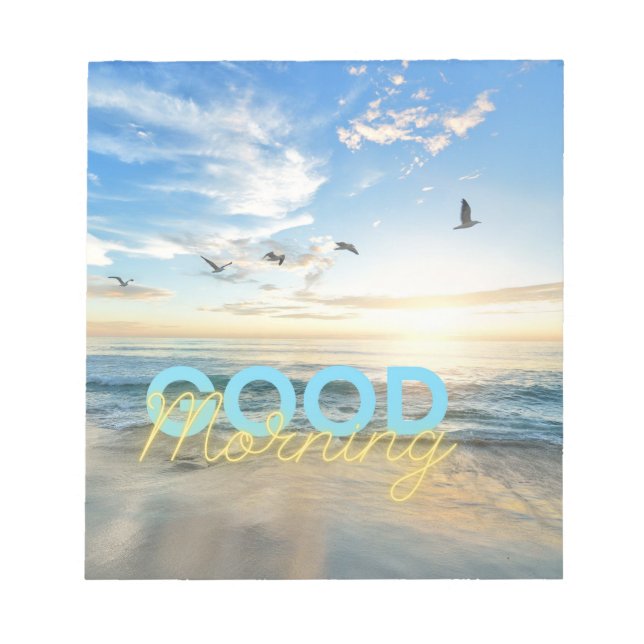 Bloco De Notas Bom dia Céu Azul (Frente)