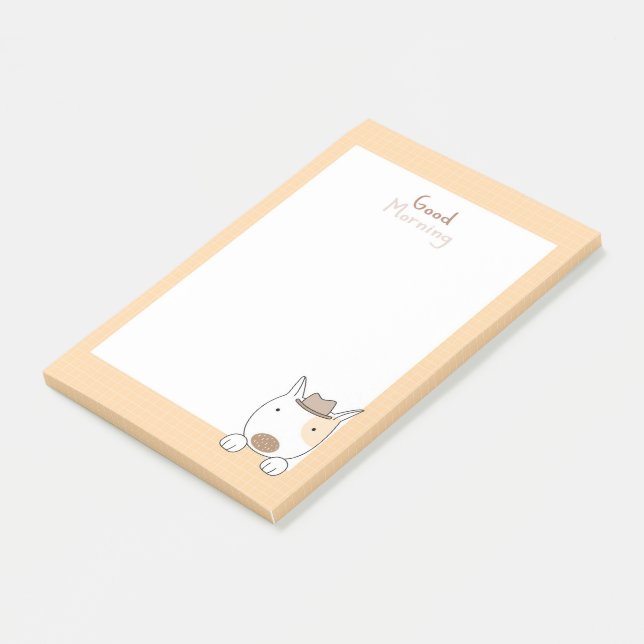 Bloco De Notas Bom dia Papanicolau Notas Postadas (Inclinado)