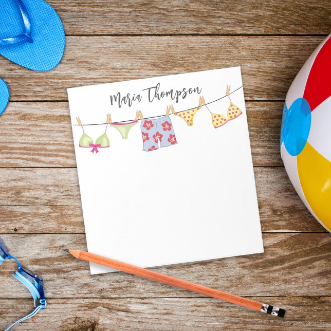 Bloco De Notas Bonita Festa de Verão (Criador carregado)