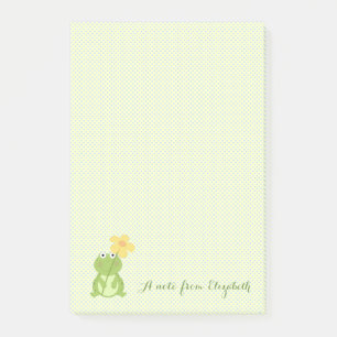 Bloco De Notas Bonito Adorável Elegante ,Pontinhos,Sapo