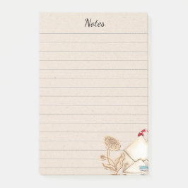 Bloco De Notas Bonito arte retrô e ilustrações do Kraft Vintage