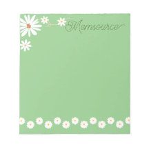 Bonito Daisy Greenery personalizada de luxo