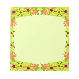 Bloco De Notas Bonito Flores de Petite que você personaliza