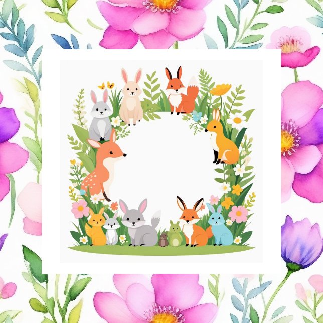 Bloco De Notas Bons animais, primavera, (Criador carregado)