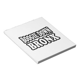 Bloco De Notas Boogie Down Bronx, Nova Iorque