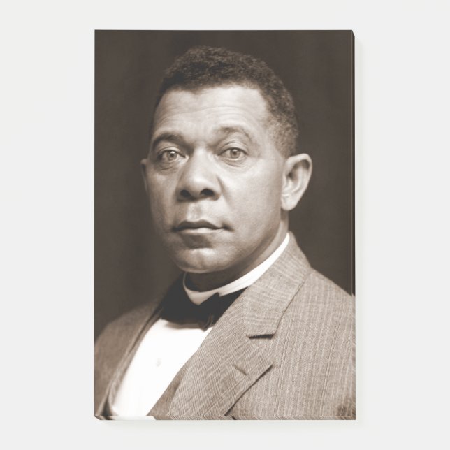 Bloco De Notas Booker Washington: Educador Afro-Americano (Frente)