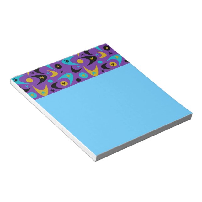 Bloco De Notas Boomerangs Retro (Inclinado)