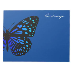 Bloco De Notas Borboleta azul Thunder_Cove
