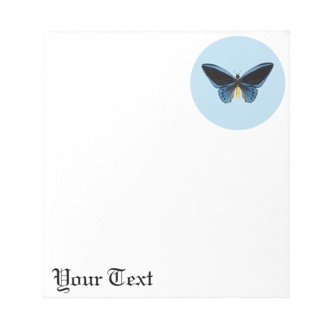 Bloco De Notas Borboleta Birdwing (Frente)