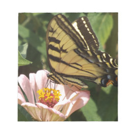 Bloco De Notas Borboleta e Flor