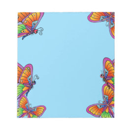 Bloco De Notas Borboletas e Borboletas