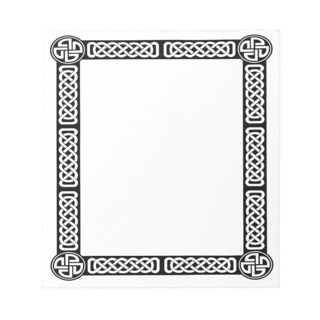 Bloco De Notas Borda Celta (Frente)
