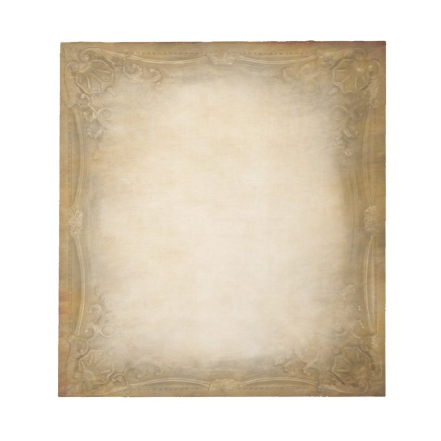 Bloco De Notas Borda Vintage (Frente)