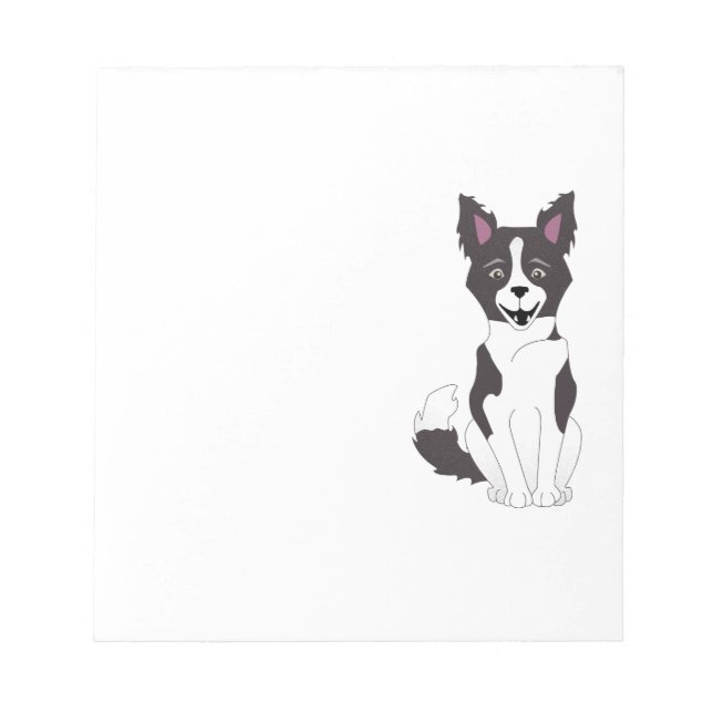 Bloco De Notas Border Collie (Frente)