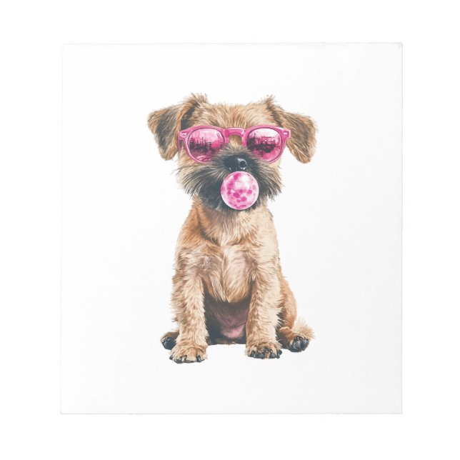 Bloco De Notas Border Terrier (Frente)