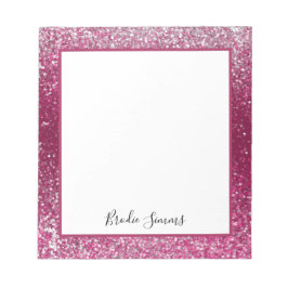 Bloco De Notas Borgonha e relva prateada