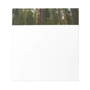 Bloco De Notas Bosque Mariposa no Parque Nacional de Yosemite