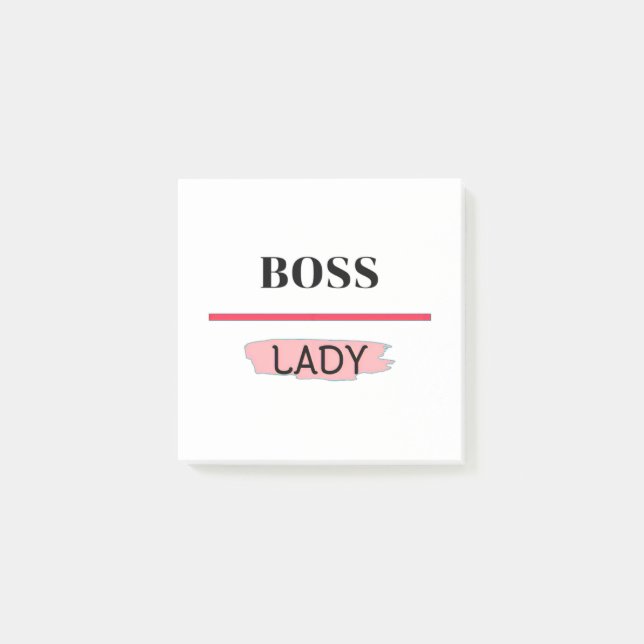 BLOCO DE NOTAS BOSS LADY (Frente)
