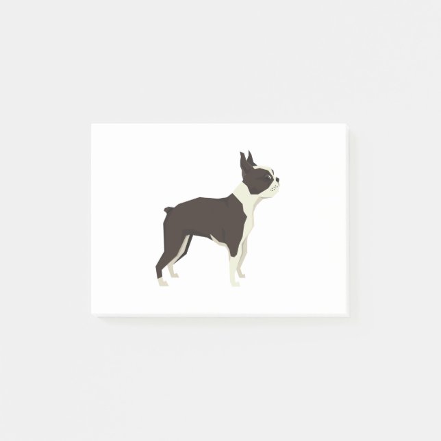 Bloco De Notas Boston Terrier (Frente)