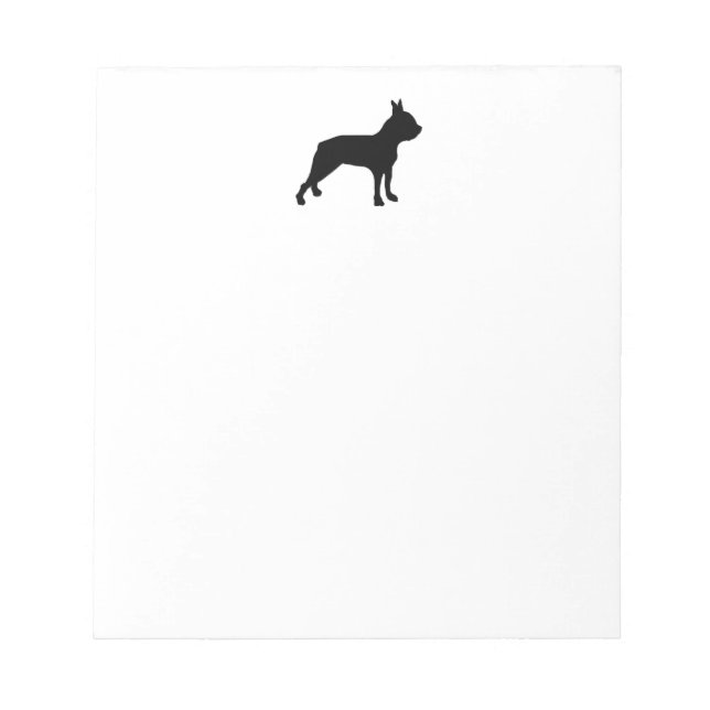 Bloco De Notas Boston Terrier Note Pad (Frente)