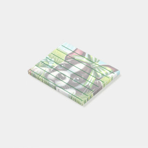 Bloco De Notas Boston Terrier Puppy com Arco Verde