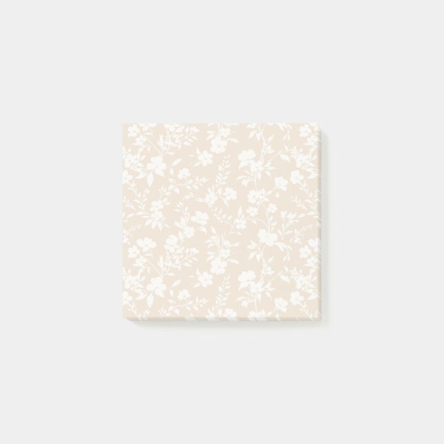 Bloco De Notas Botanical Garden Neutral - Soft Linen (Frente)