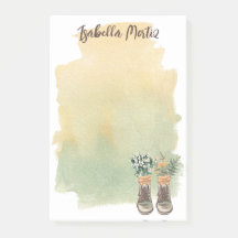 Botas de Caminhada & Flores Silvestres