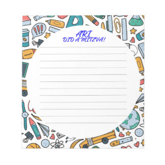 Bloco De Notas Boys Mitzva Nota