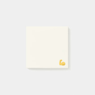Bloco De Notas Braço grande e forte Emoji