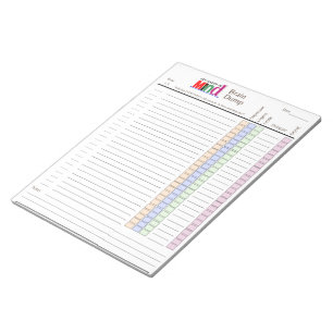 Bloco De Notas Brain Dump Notepad