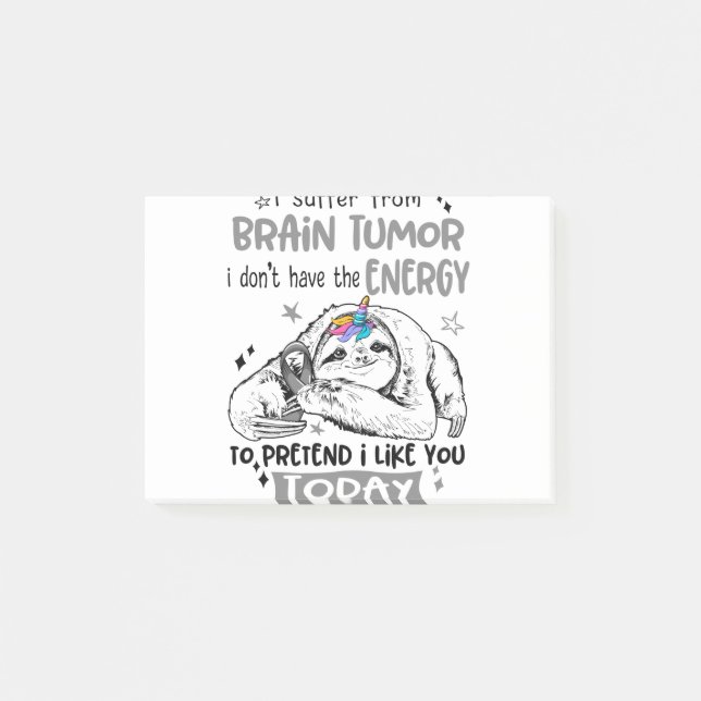 Bloco De Notas Brain Tumor Awareness Month Ribbon Gifts (Frente)