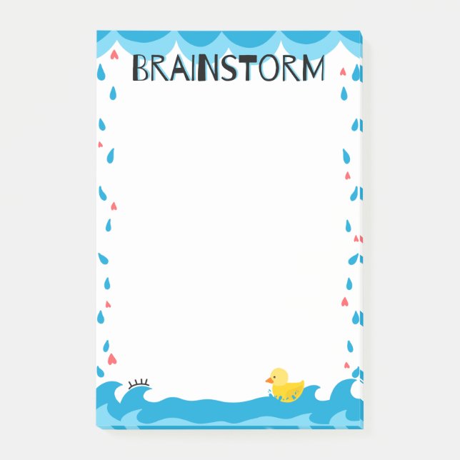 Bloco De Notas Brainstorm Notes (Frente)