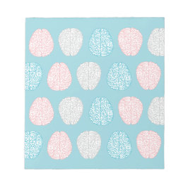 Bloco De Notas Brainy Pastel Pattern