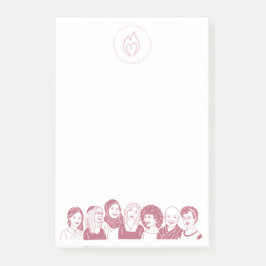 Bloco de notas branco