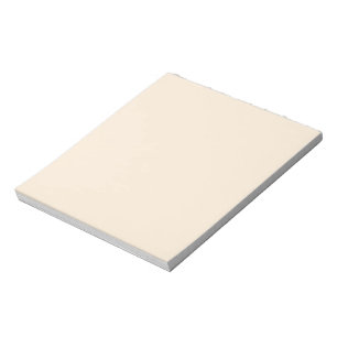 Bloco De Notas Branco antigo (cor sólida)