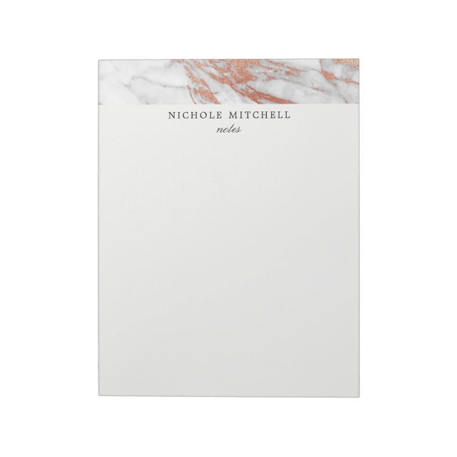 Bloco de notas branco e Dourado (Invertido)