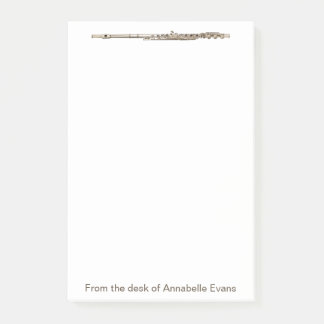 Bloco De Notas Brass Flute