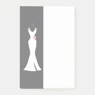 Bloco De Notas Brilho branco elegante na Cinza - Desenho simples 
