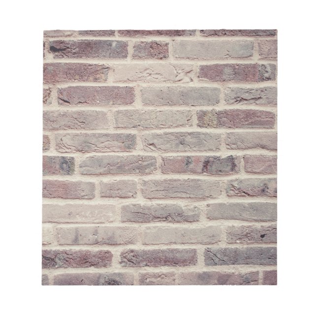 Bloco De Notas Brown Brick Wall (Frente)