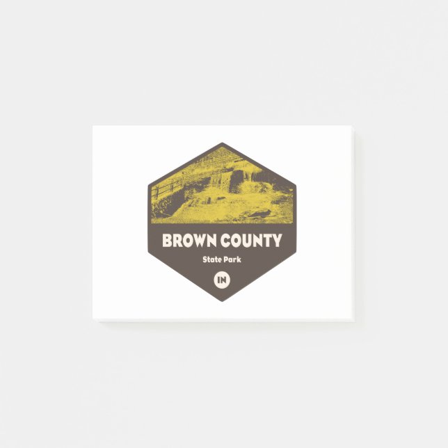 Bloco De Notas Brown County State Park Indiana (Frente)