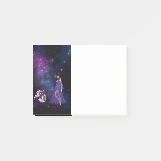 Bloco De Notas Bruxaria Esotérica Mágica Presente Roxo Para Bruxa (Frente)